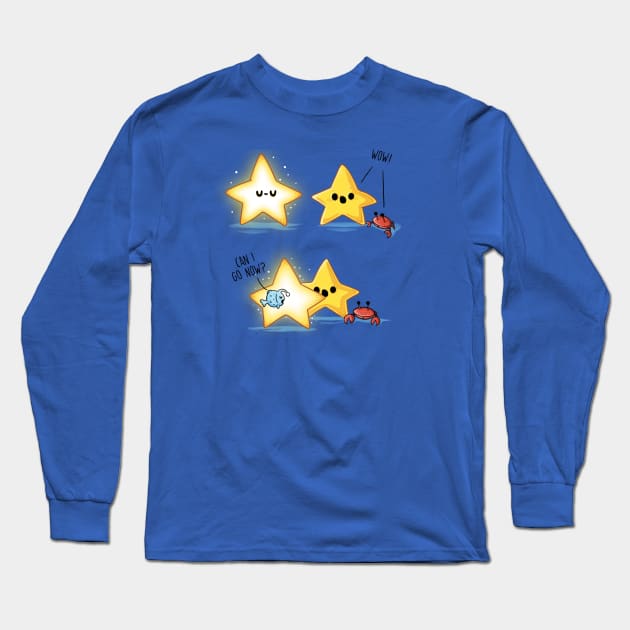 Shinny Star Long Sleeve T-Shirt by Naolito